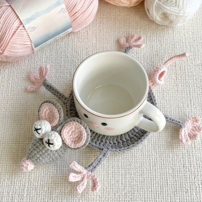 4 in 1 Coaster Amigurumi Crochet Pattern