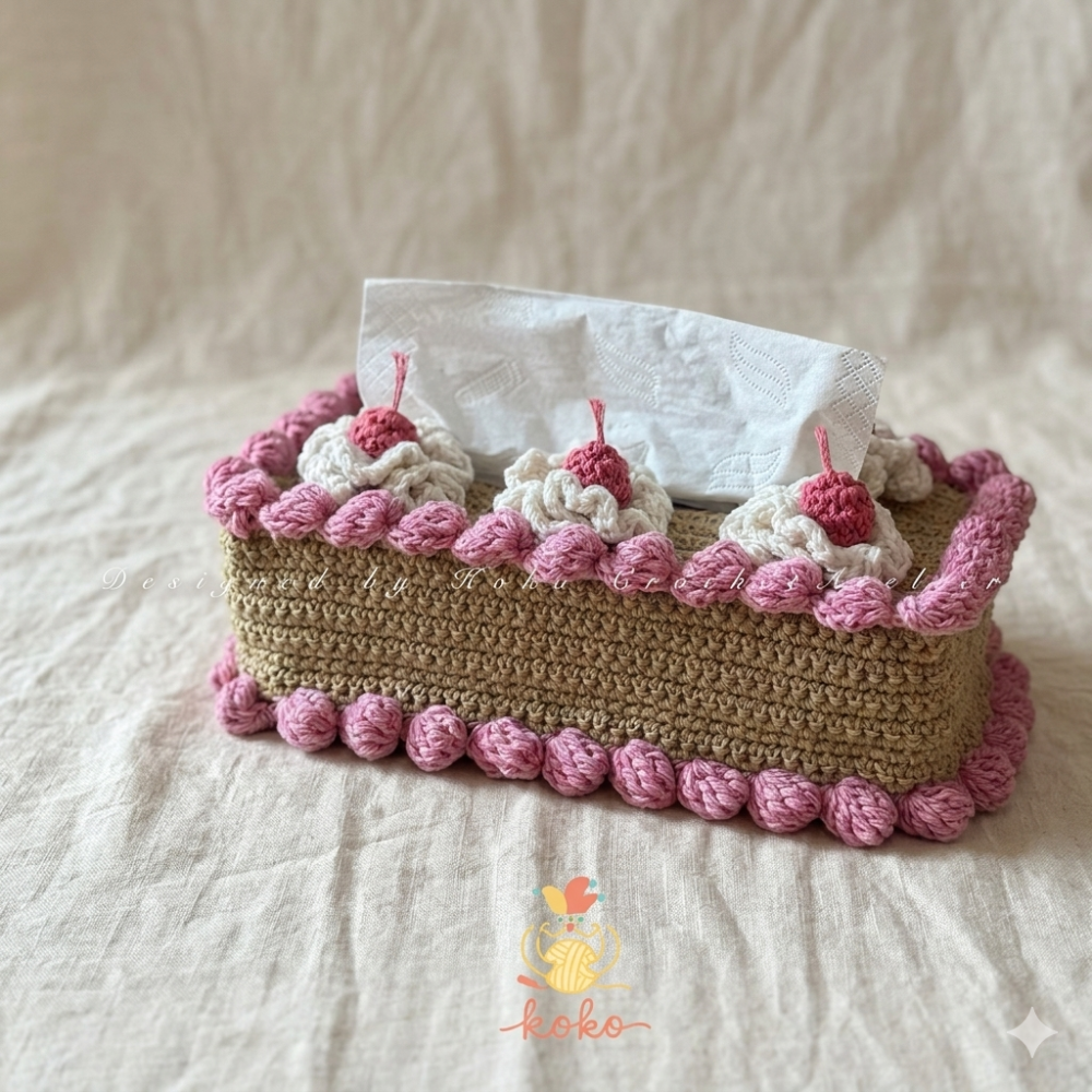 5 in 1 Tissue Box Cover Crochet Pattern