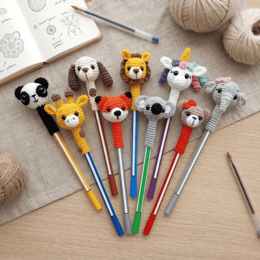 Animal Pen Topper Crochet Pattern