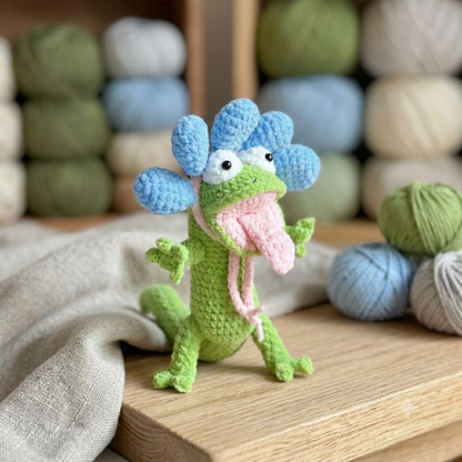 4 in 1 Tom Lizard Crochet Pattern