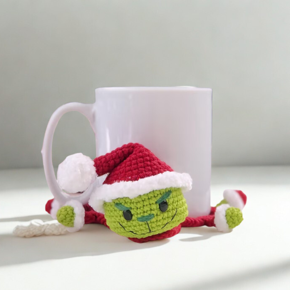 Amigurumi Christmas Coasters Crochet Pattern