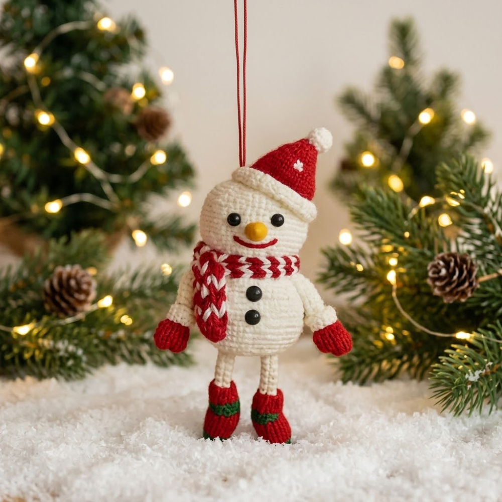 Snowman Crochet Pattern