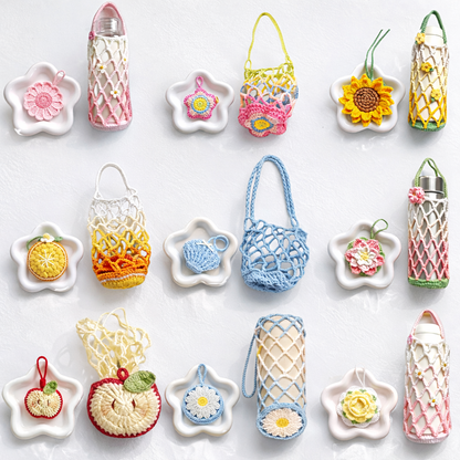 9 in 1 Water Bottle Holder Crochet Pattern